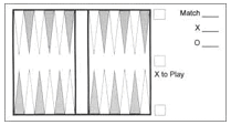 backgammon board setup diagram