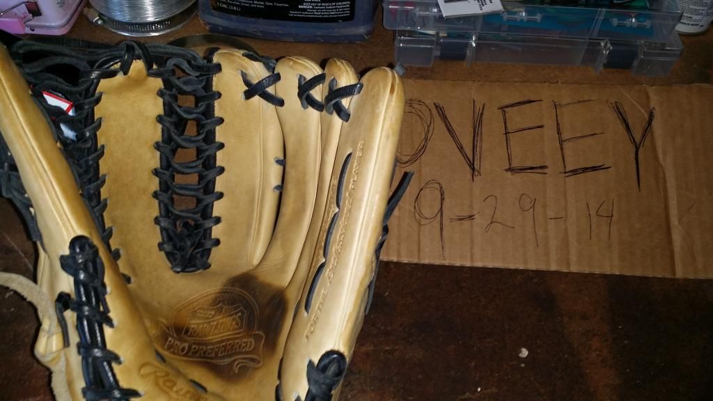 Baseball Glove Lacing Diagram