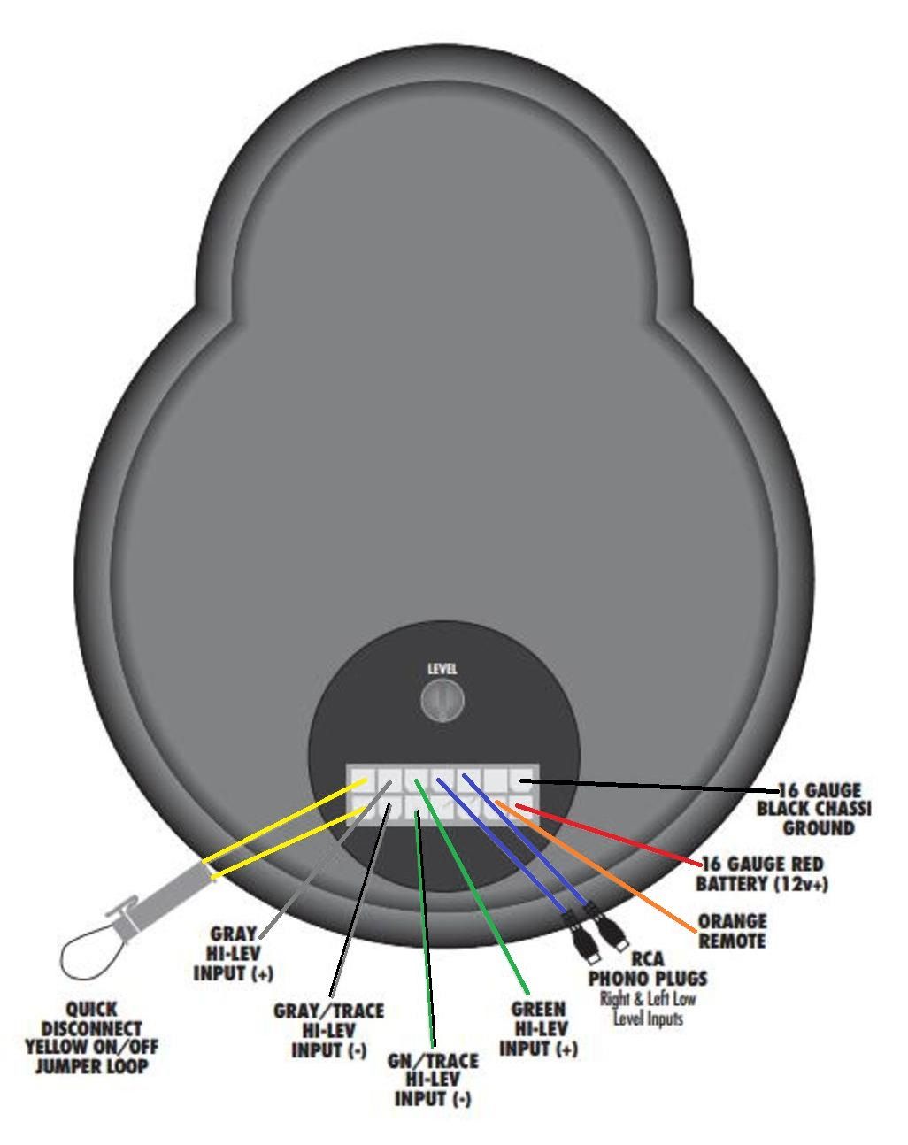 bazooka bass tube wiring diagram