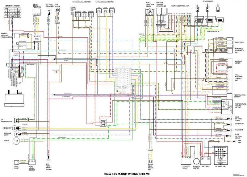 bmw k100 wiring diagram
