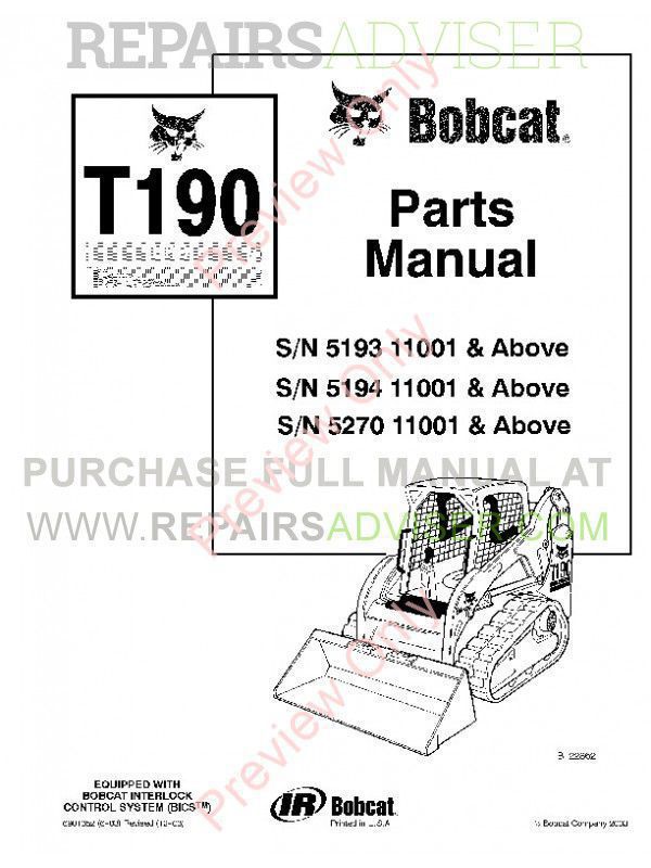 Bobcat 553 Wiring Diagram Pdf