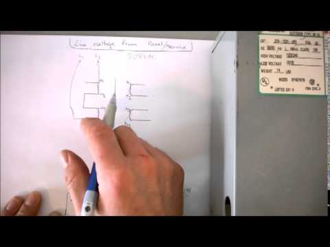 bucking 208v to 240v wiring diagram