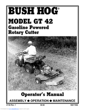 bush hog gt42 parts diagram