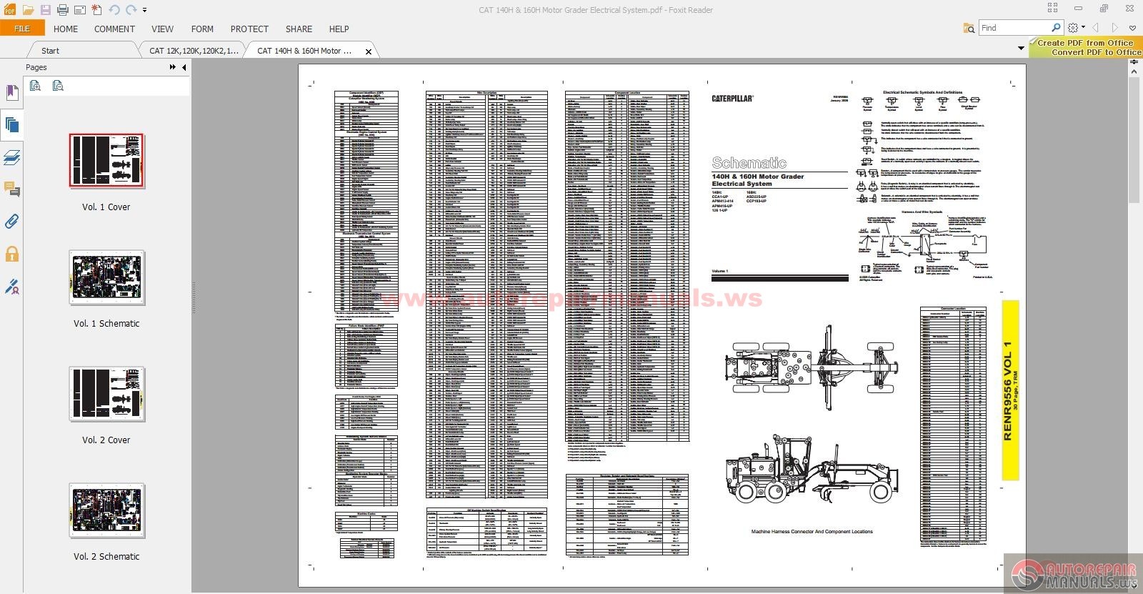 cat 140g wiring diagram