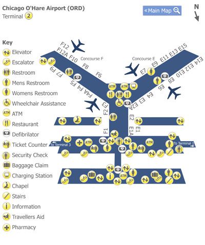 Chicago Ohare Airport Diagram