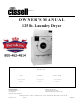 cissell dryer wiring diagram