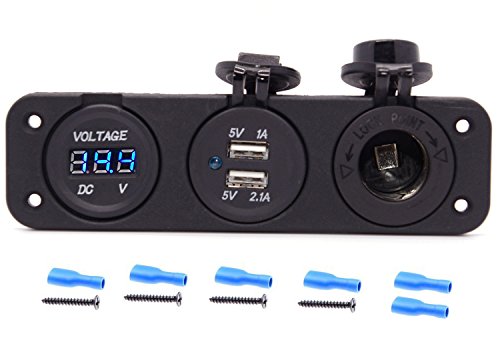 cllena dual usb socket charger wiring diagram