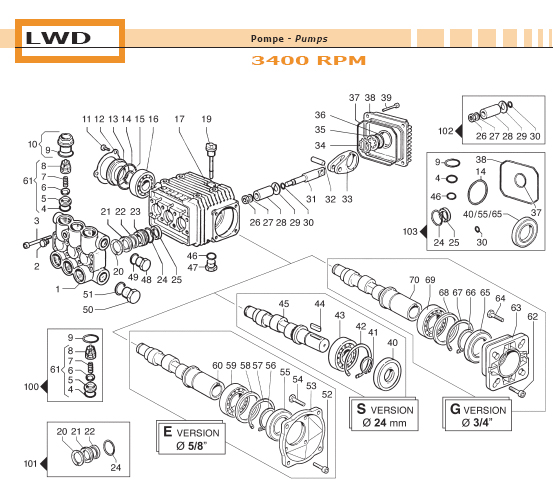 Comet Zwd4040g Parts Diagram