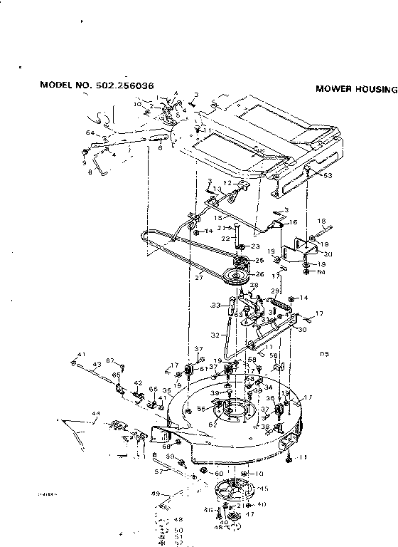 craftsman model 536.270320 wiring diagram