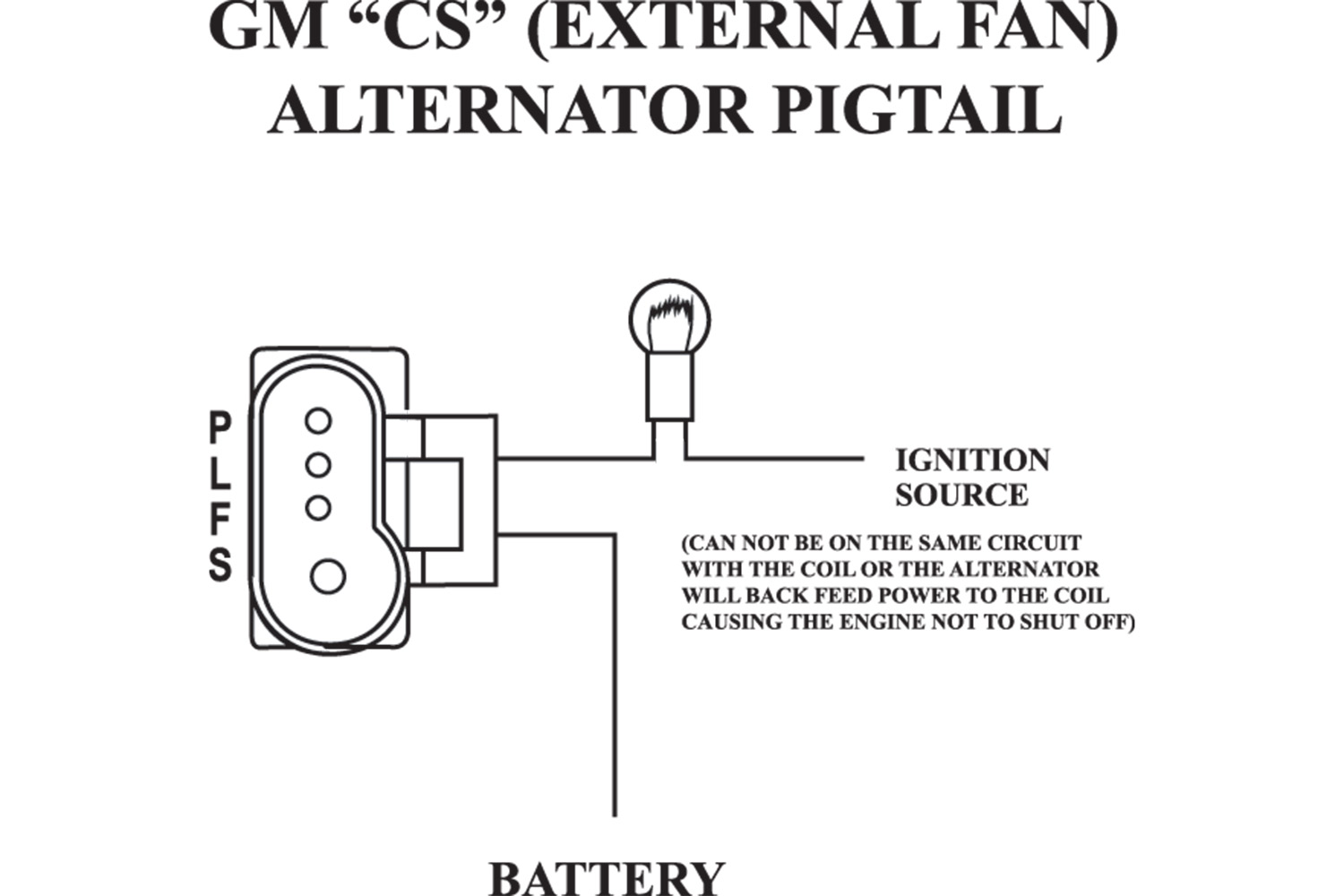 cs130d alternator wiring
