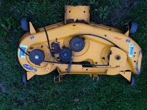 cub cadet lt1046 deck diagram