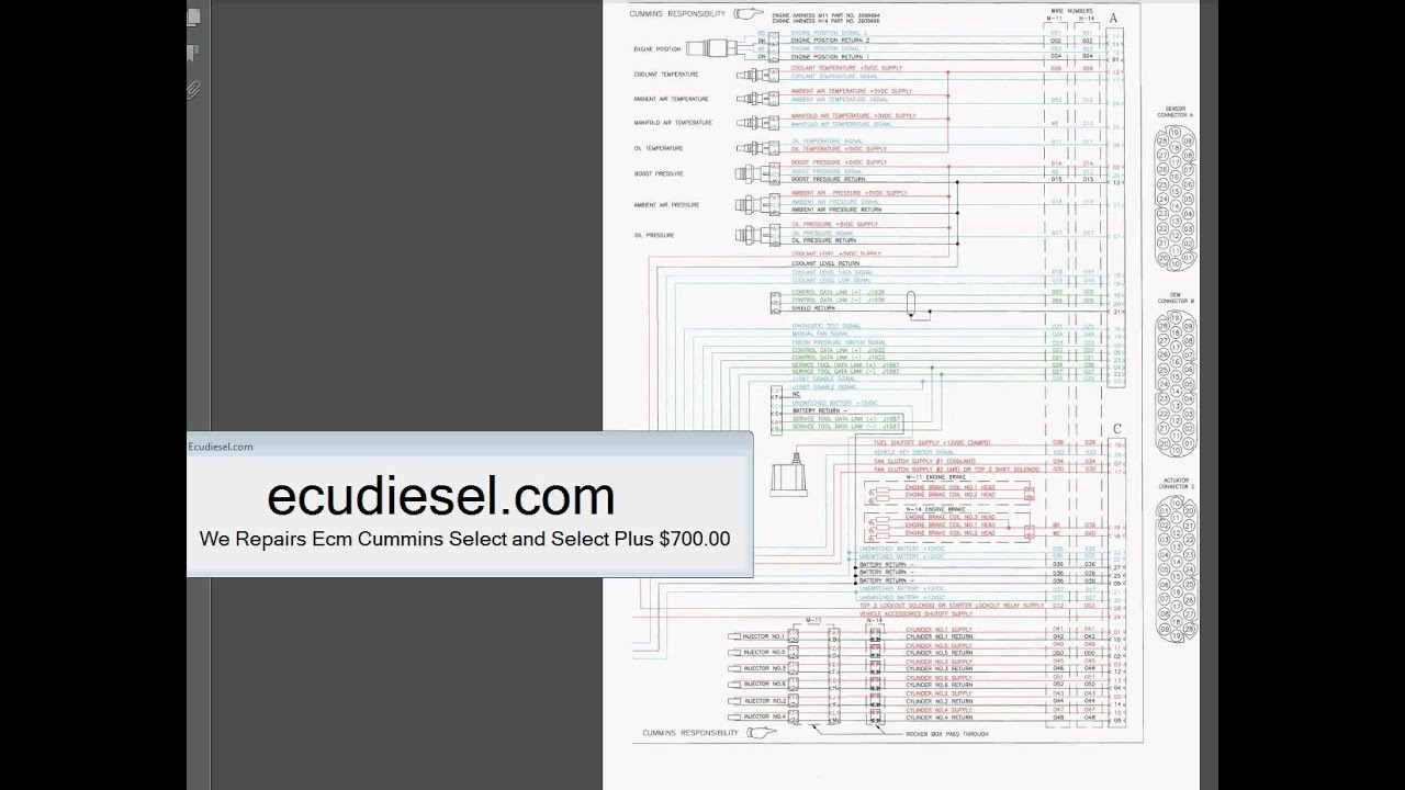 Cummins Isb Ecm Wiring Diagram