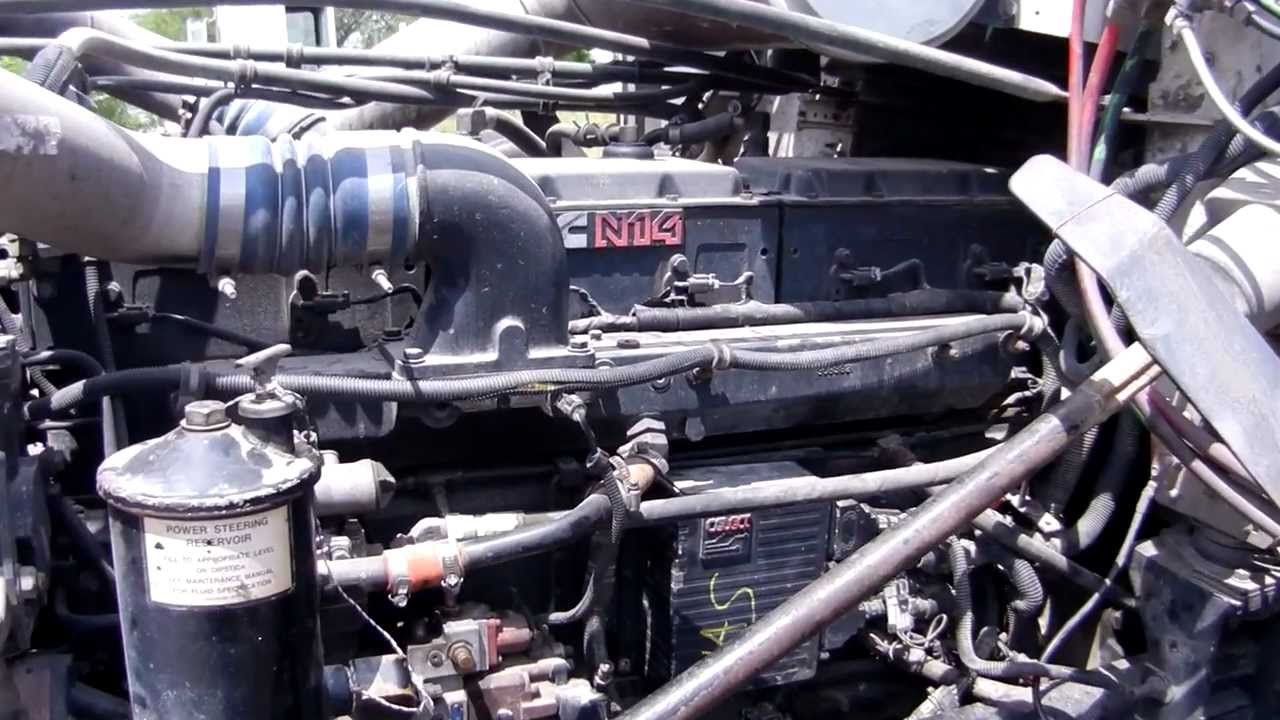 Cummins N14 Fuel System Diagram