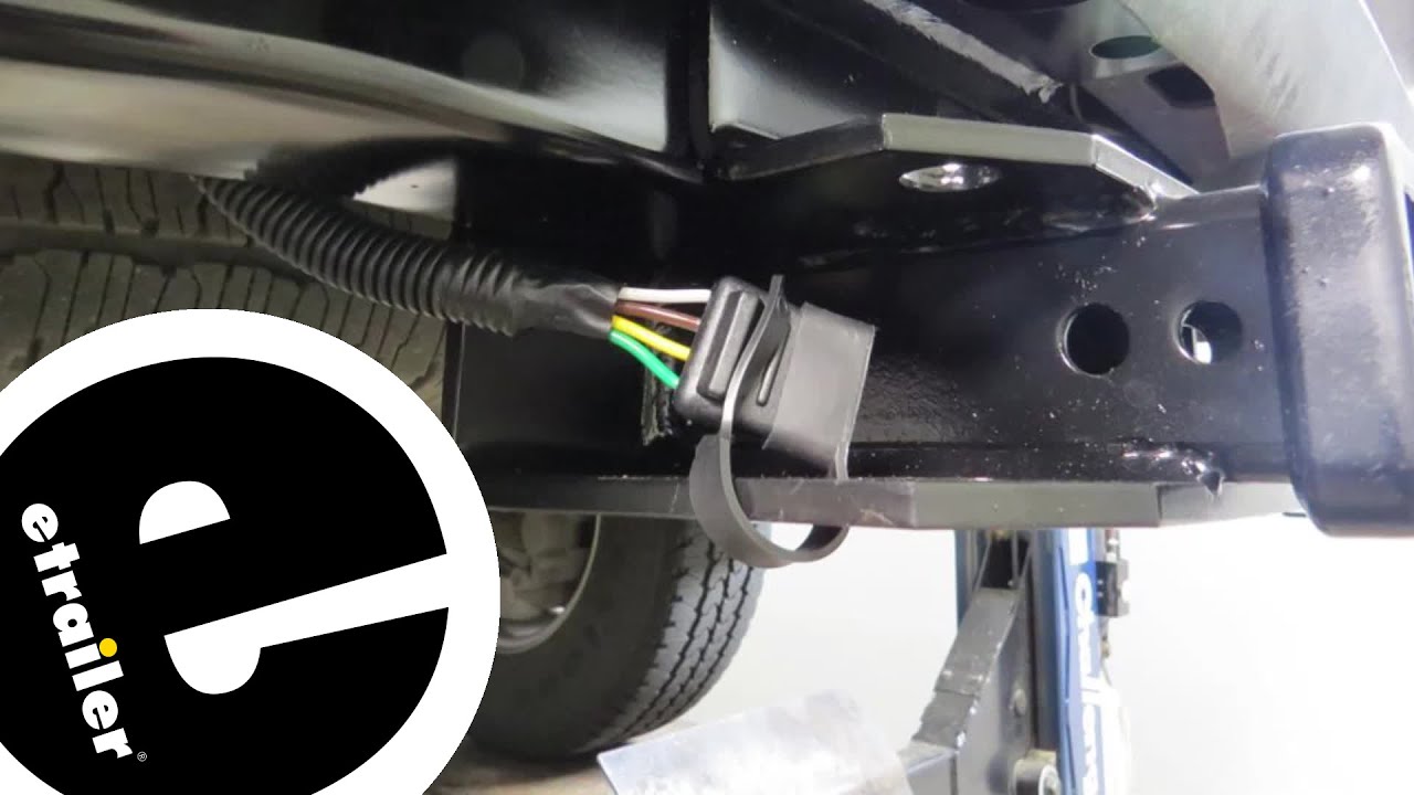 curt t-connector vehicle wiring harness with 4-pole flat trailer connector curt t-connector vehicle wiring harness with 4-pole flat trailer connector