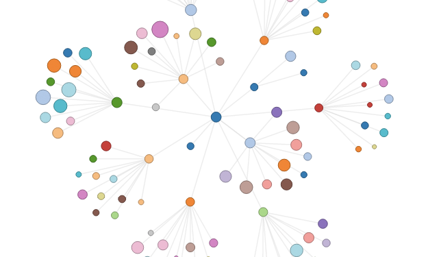 d3js network diagram