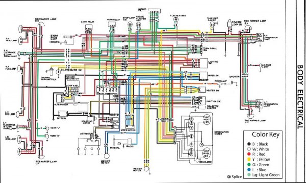 Datsun 240z Wiring Diagram