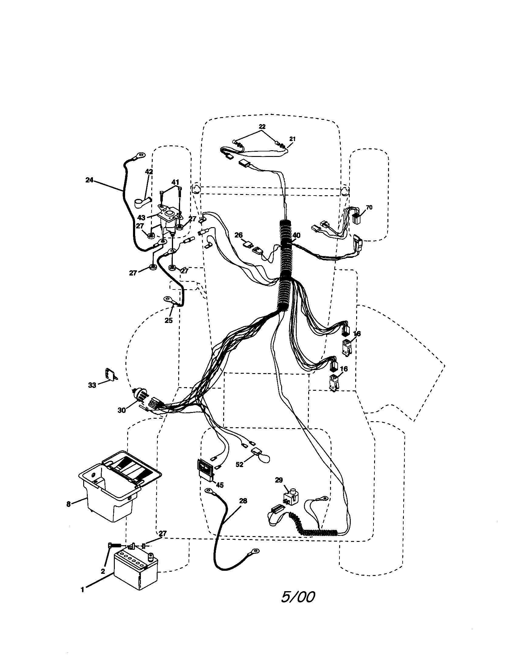 detailed engine wiring diagram 917.288070 lawn mower detailed engine wiring diagram 917.288070 lawn mower