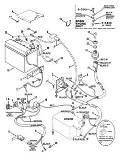 detailed wiring diagram 917.288070 lawn mower