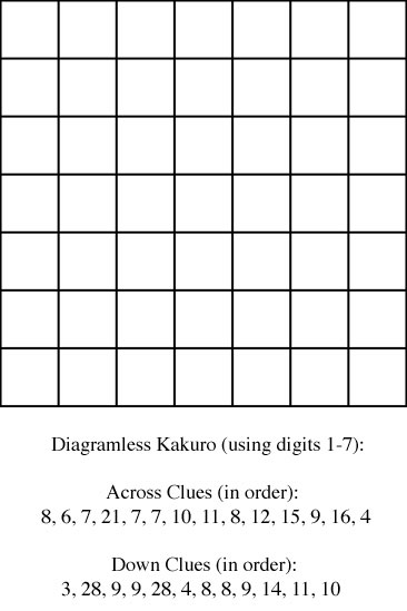 diagramless puzzles diagramless puzzles
