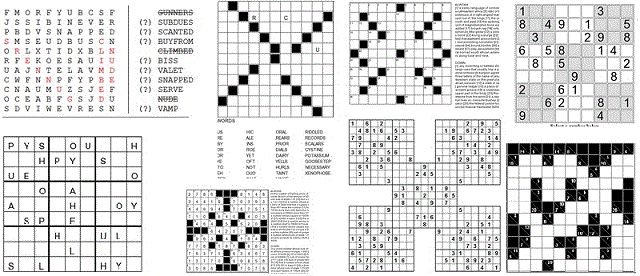 diagramless puzzles diagramless puzzles