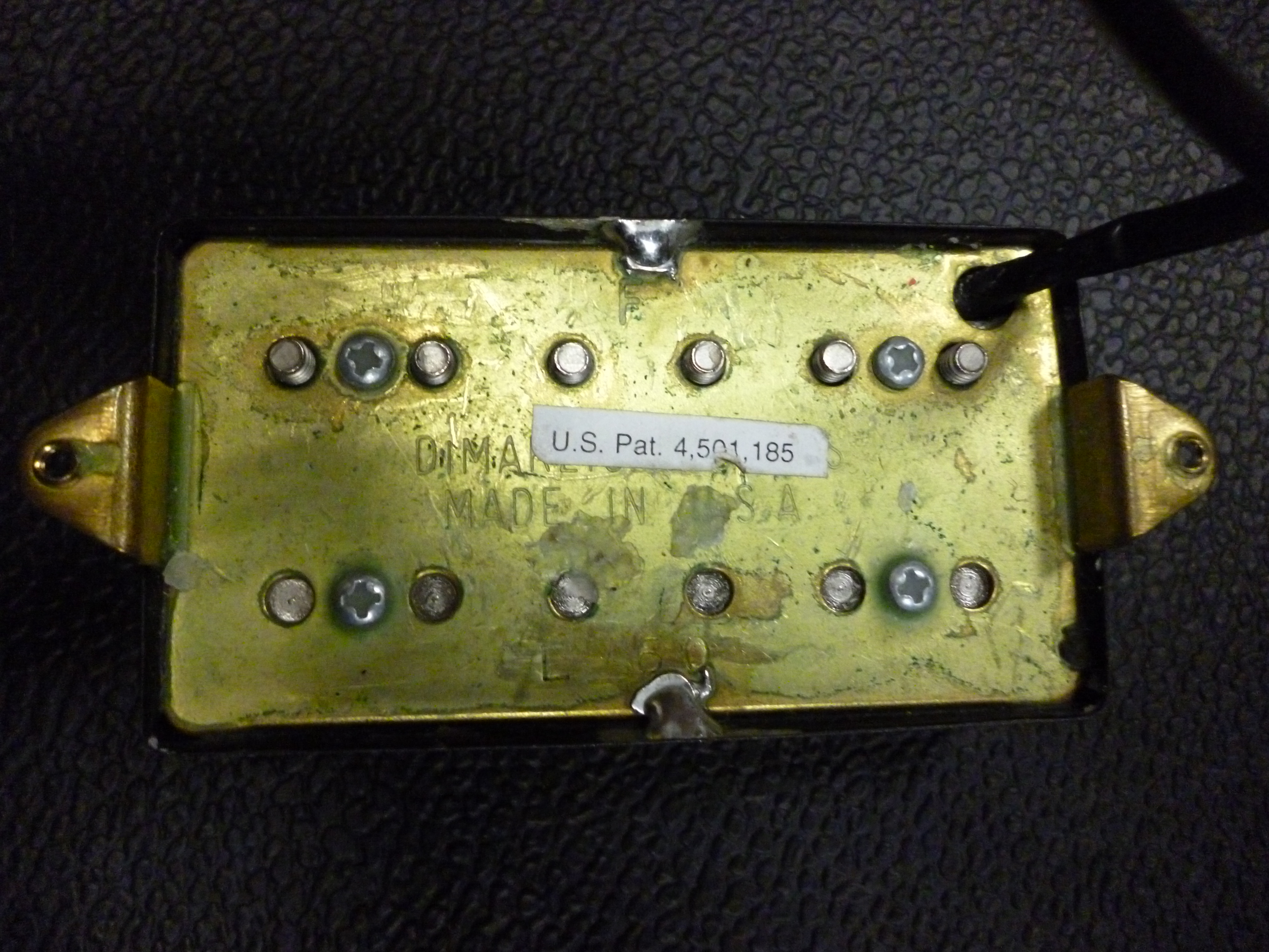 Dimarzio 155 Gold Wiring Diagram