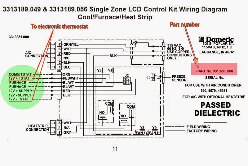 dometic comfort control center 2 wiring diagram