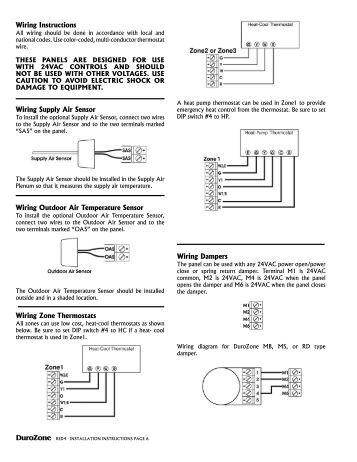 duro zone damper wiring duro zone damper wiring
