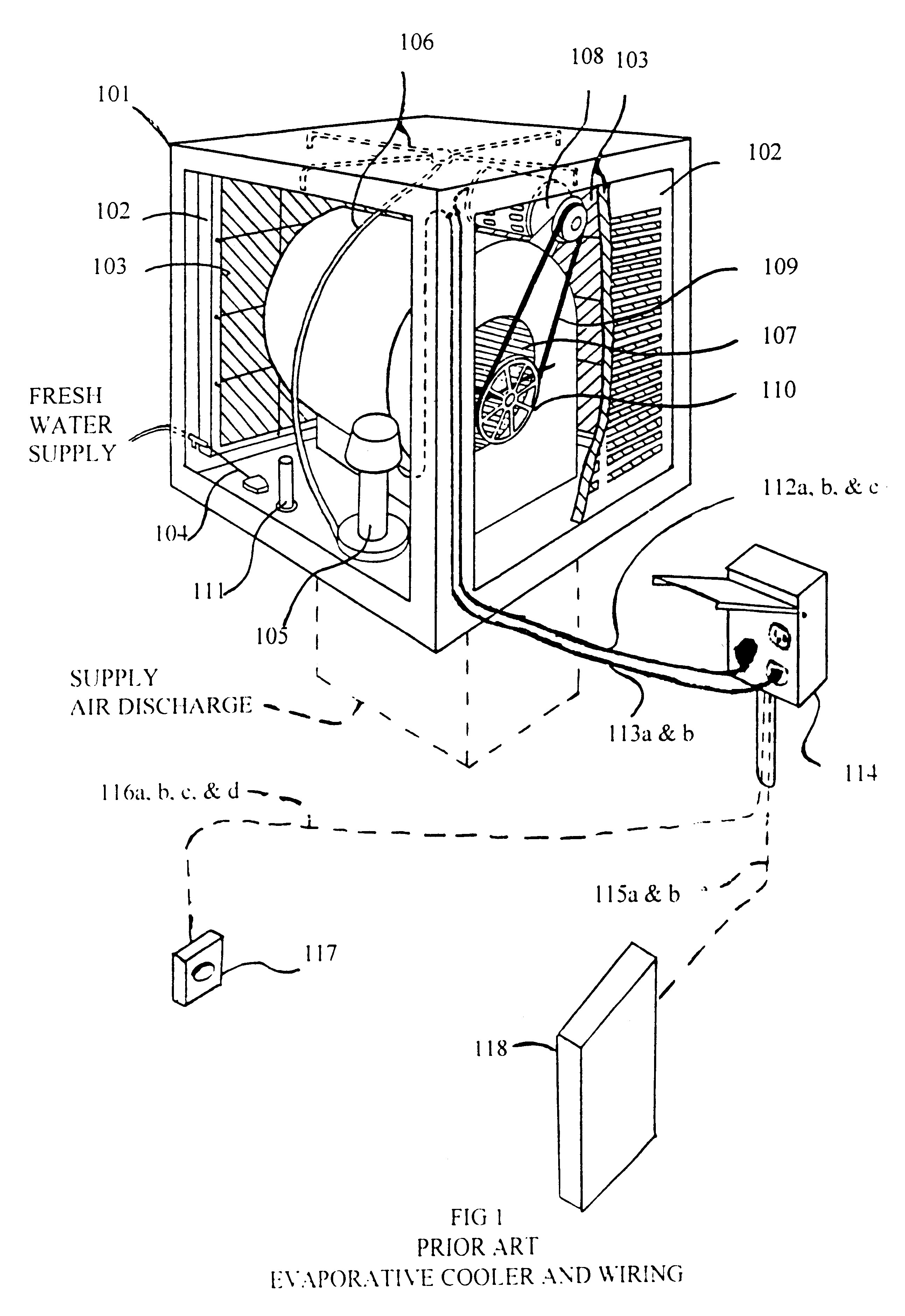 evaportative cooler wiring diagram