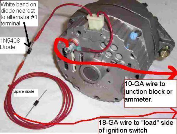 gm 10si alternator wiring gm 10si alternator wiring