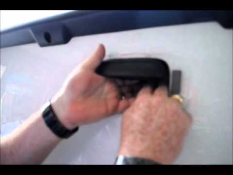 gmc sierra tailgate latch diagram
