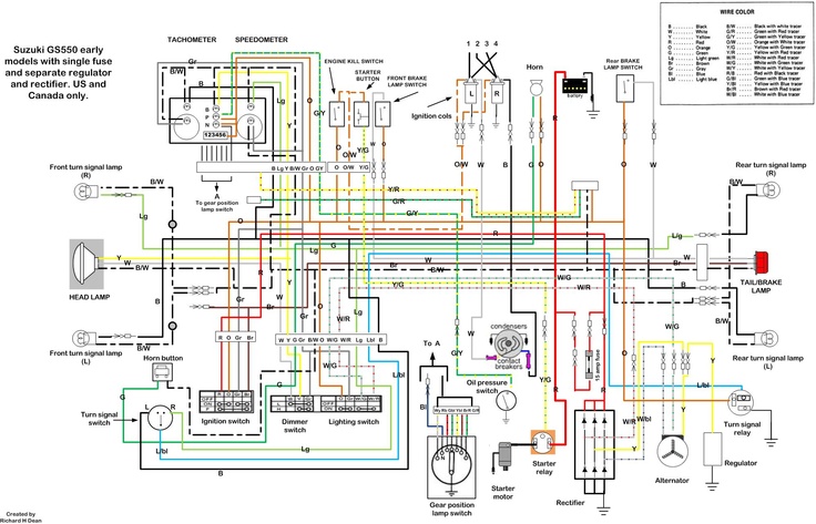 gs550 wiring diagram gs550 wiring diagram