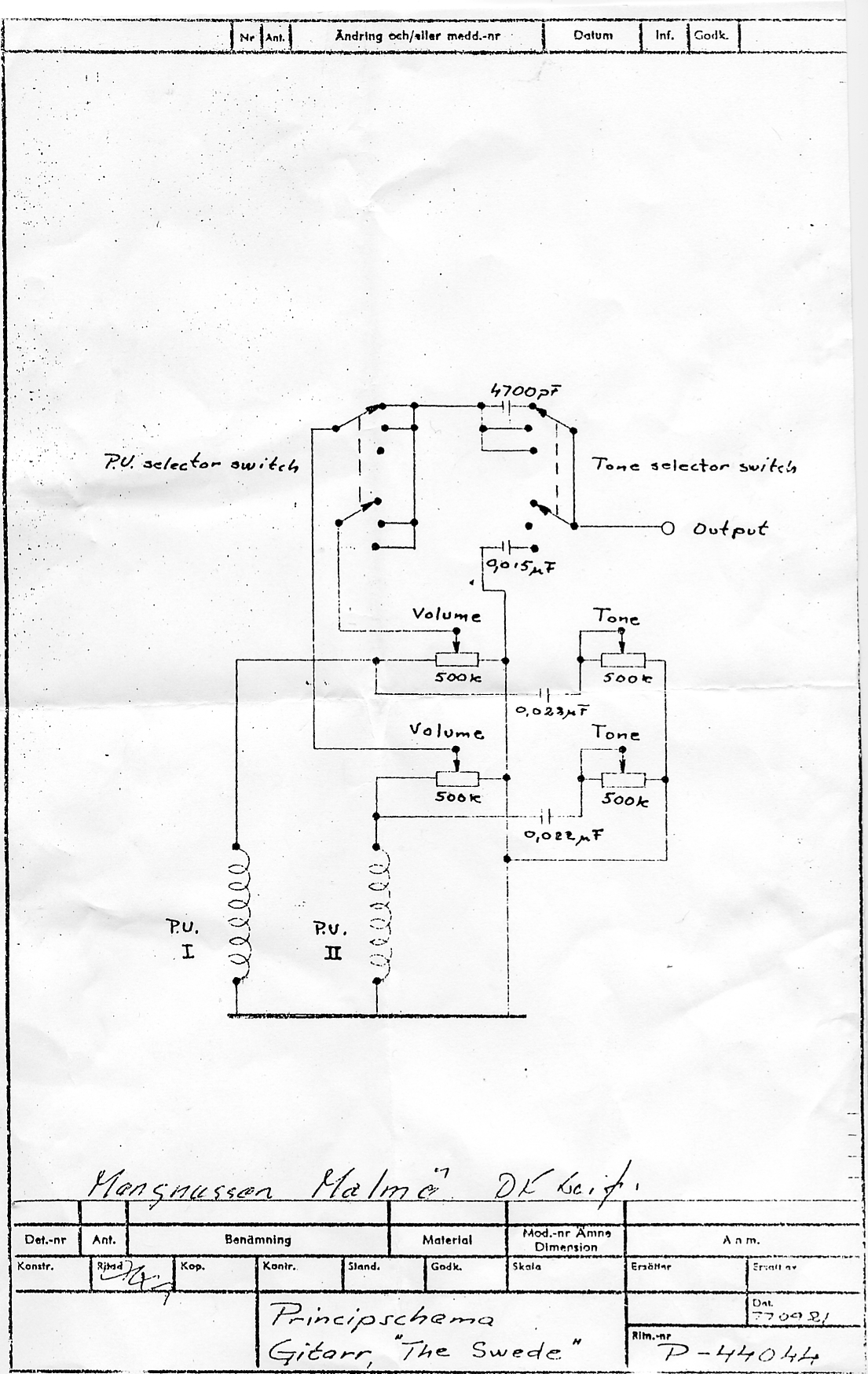 hagstrom hiii wiring diagram