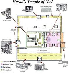 herods temple diagram herods temple diagram