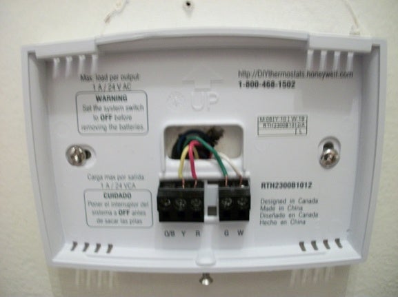 honeywell rth111b wiring
