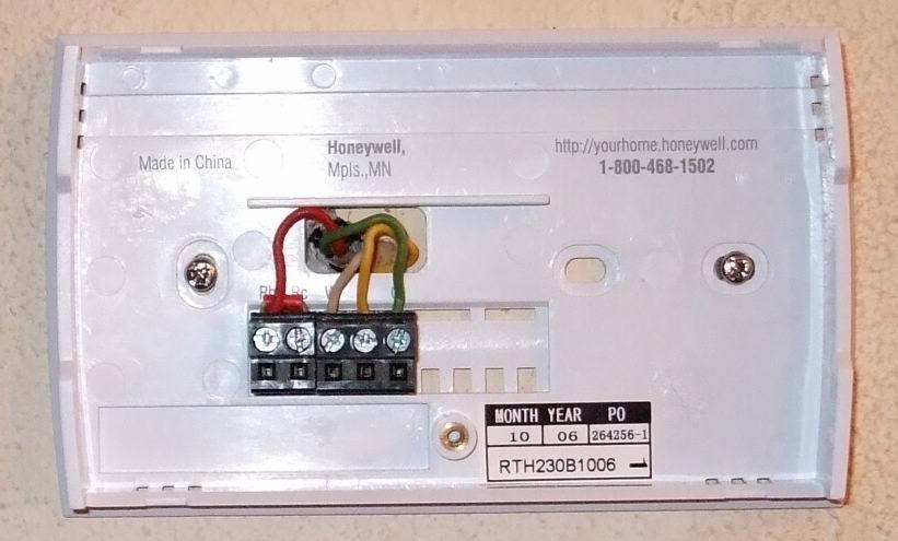 Honeywell Rth3100c Wiring Diagram