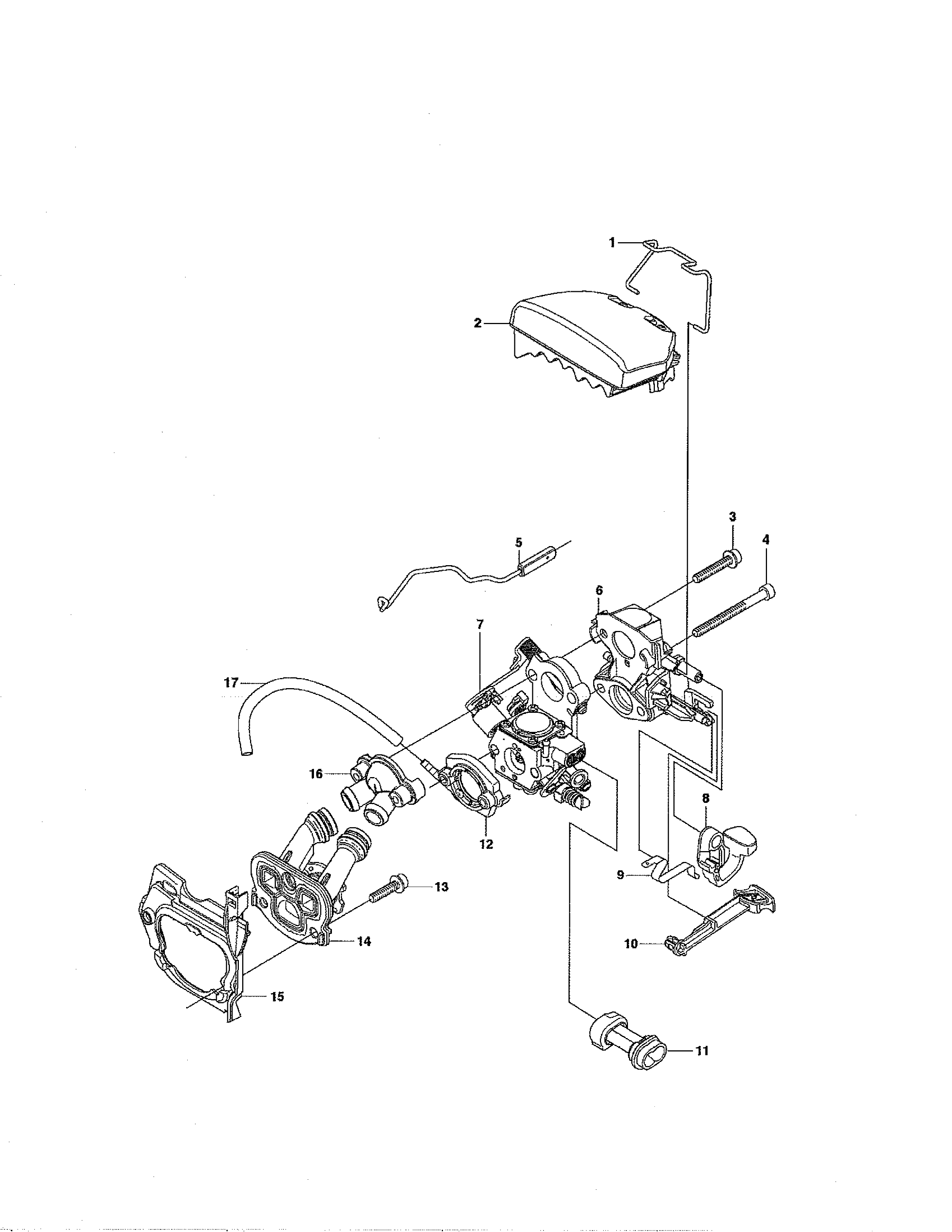 husqvarna chainsaw carburetor adjustment diagram