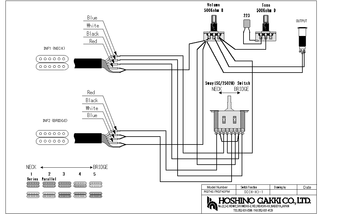 ibanez artcore wiring diagram