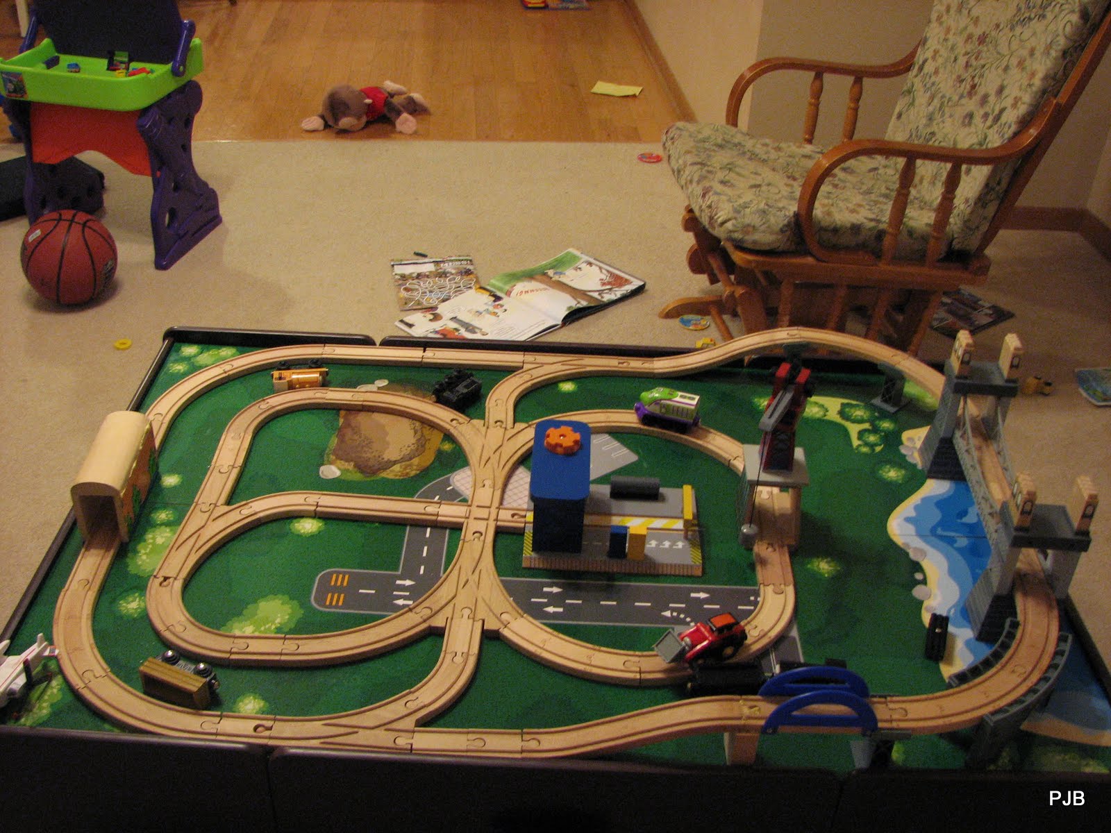 Imaginarium Train Table Diagram