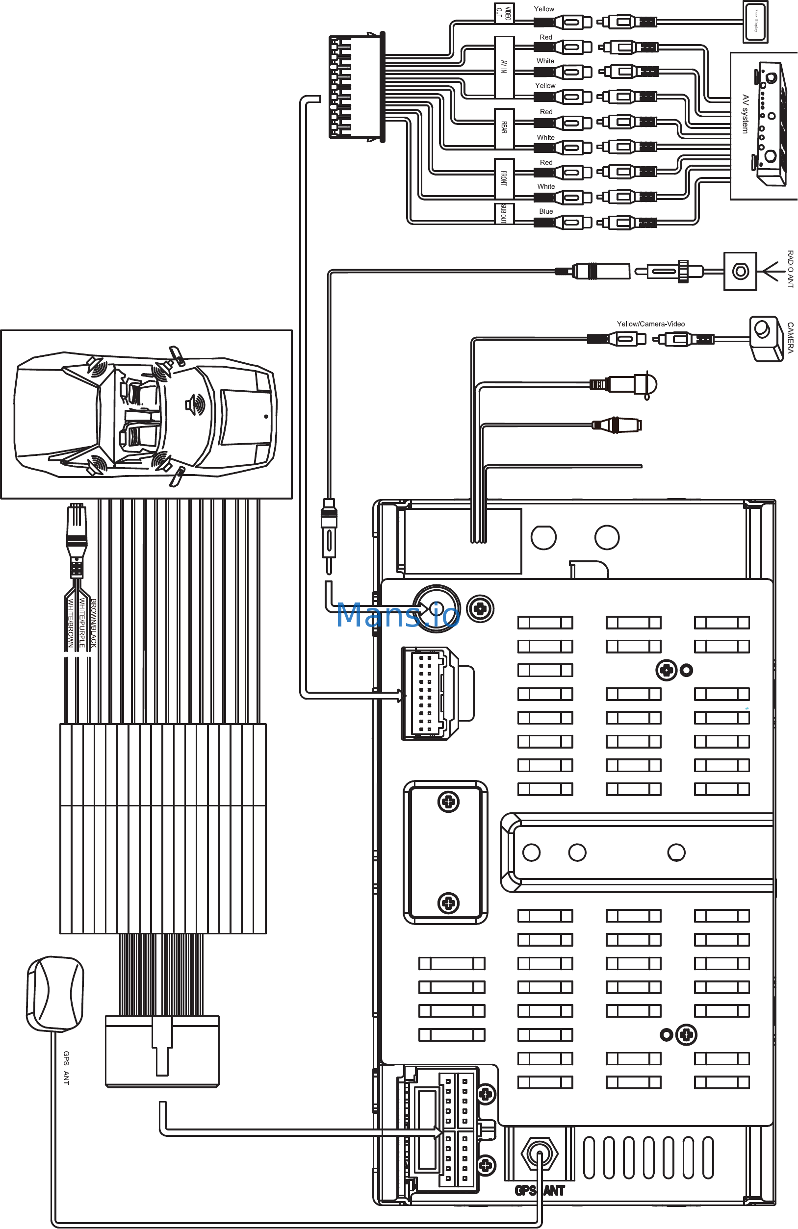 Jensen Vx7020a Wiring Diagram jensen vm9424 wiring diagram 