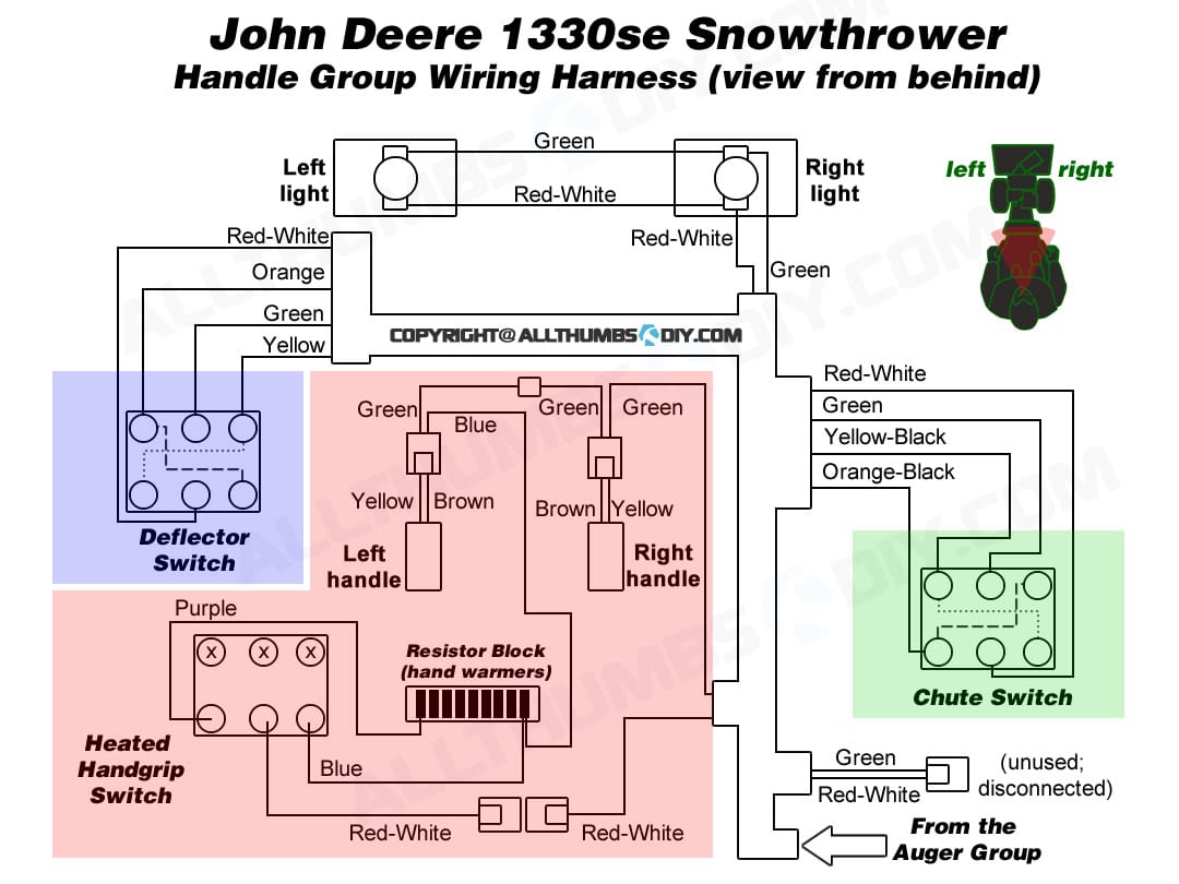 john deere 1032 motor wiring diagram