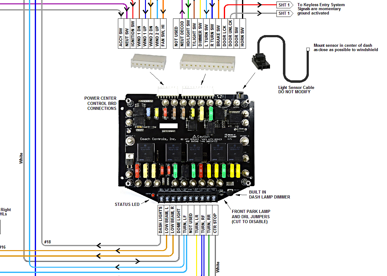 kahtec lane changer wiring diagram