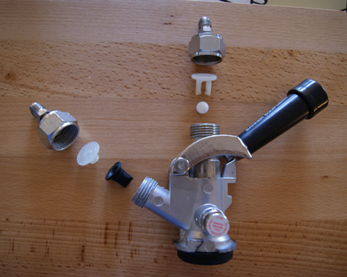 Keg Coupler Diagram