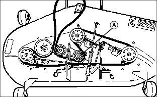 l110 john deere belt diagram