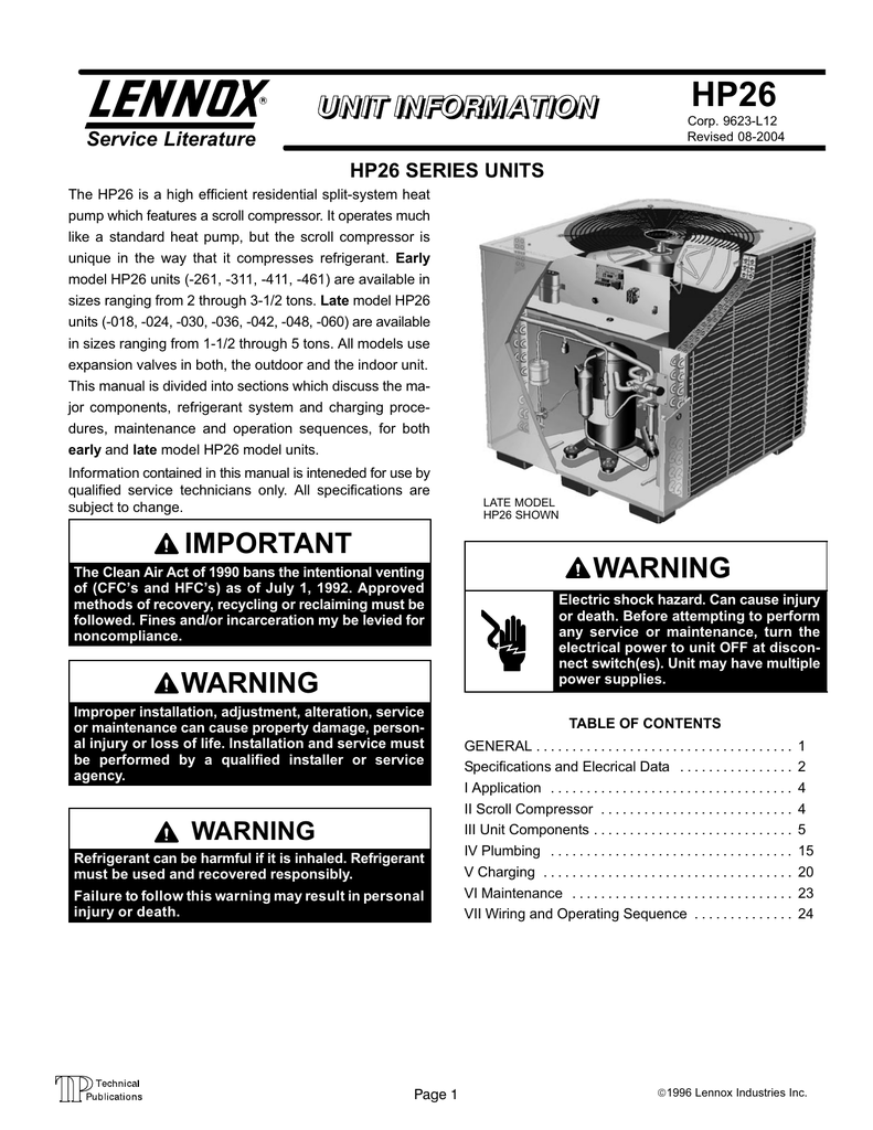 lennox lb-85669 wiring diagram