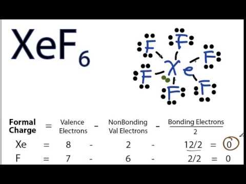 lewis dot diagram for xenon