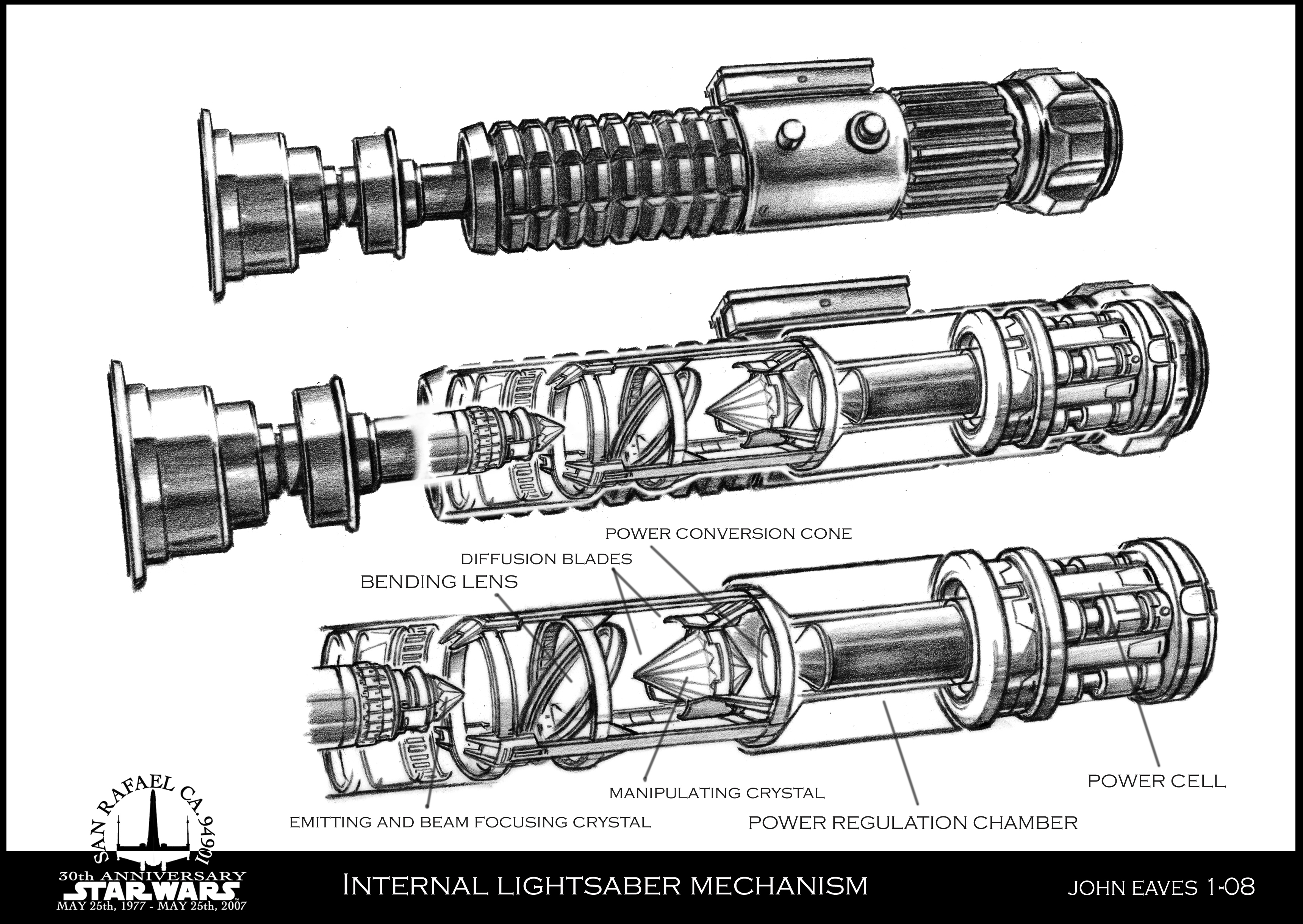 lightsaber schematic diagram