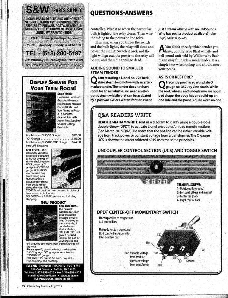 lionel ucs wiring diagram