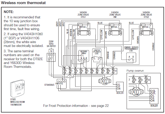 Luxpro Thermostat Wiring