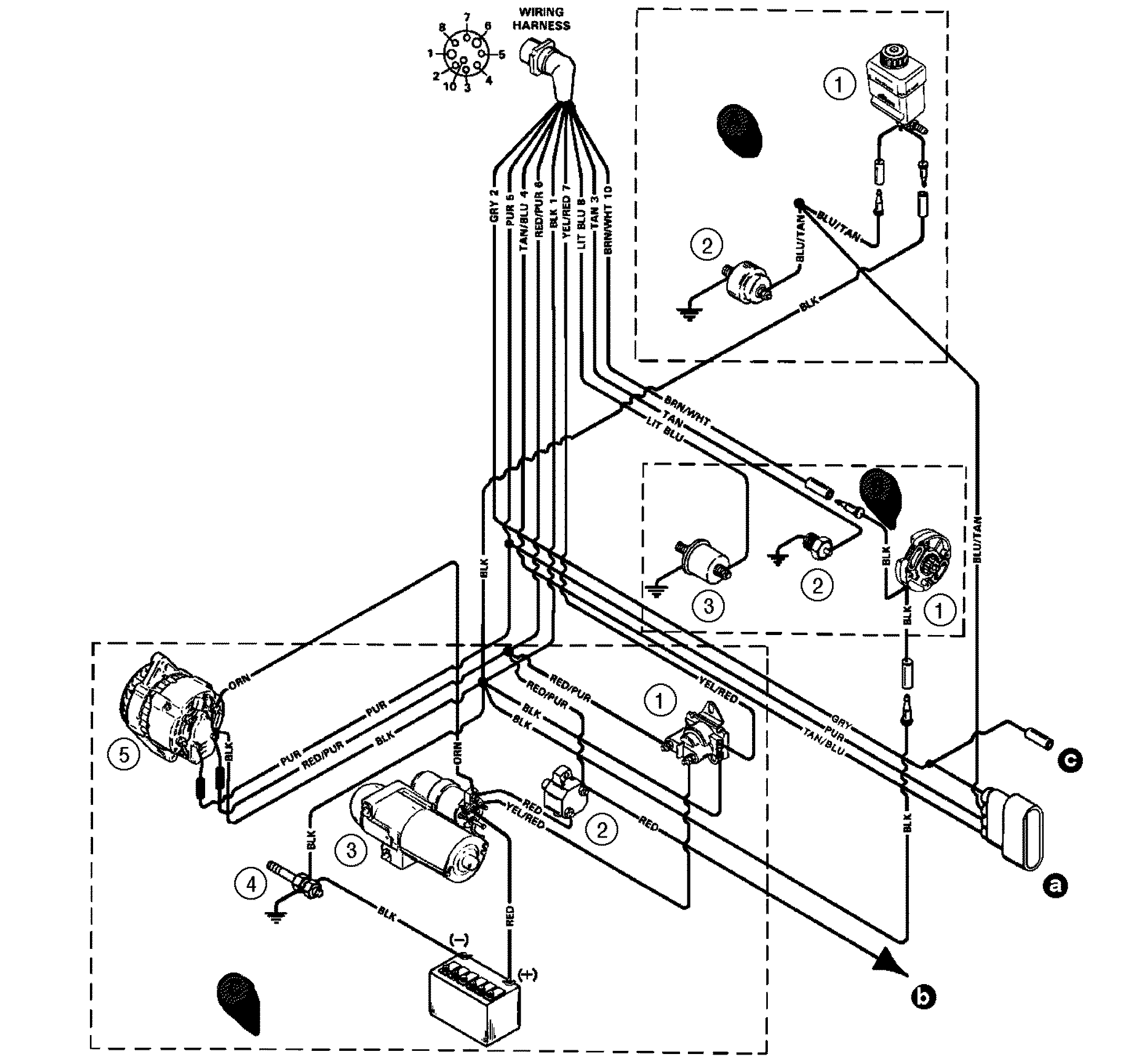 mercruiser 5.7 wiring diagram