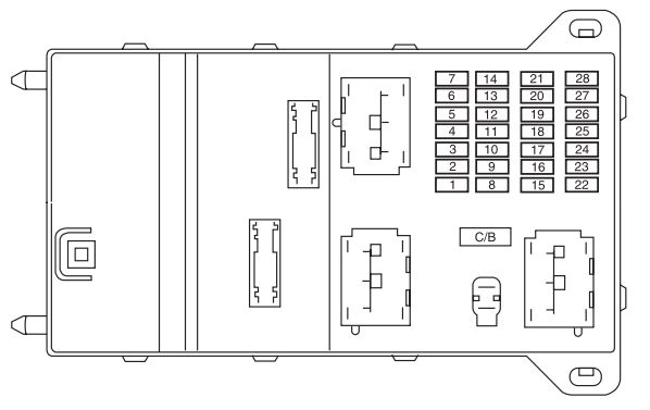 Mercury Mariner Premier 2010 Wiring Diagram Horn Fuse Box Passenger